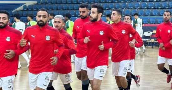 Read more about the article ويتوجه فريق كرة الصالات إلى المغرب غدا للمشاركة في كأس الأمم الإفريقية