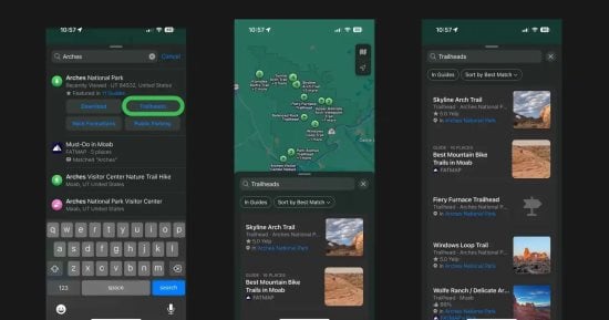 You are currently viewing كيفية استخدام مسارات المشي الطبوغرافية في خرائط Apple Offline Maps؟