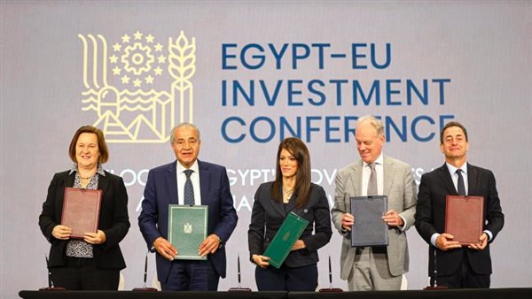 You are currently viewing المشاط يوقع اتفاقيات ست منح تنموية خلال مؤتمر الاستثمار المصري الأوروبي